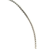 Stainless Steel Round Box Chain 60cm