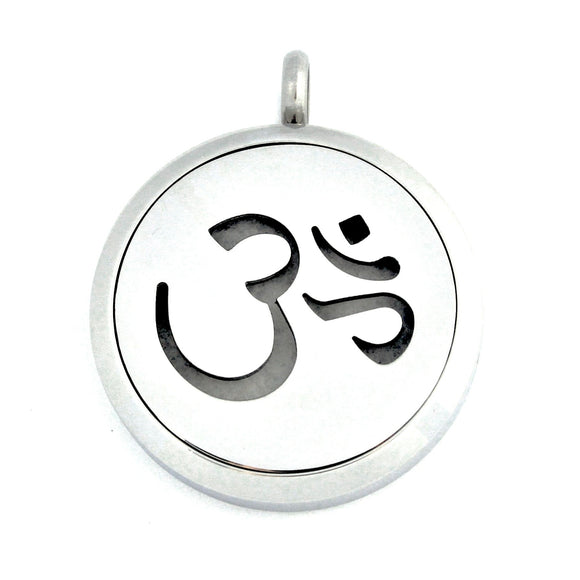 Stainless Steel OHM Scent Pendant