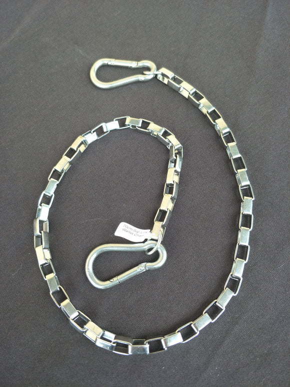 Stainless Steel 70cm Square Wallet Chain