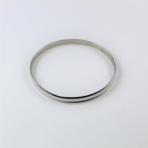 Stainless Steel Flat Bangle
