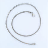 Stainless Steel Box Chain 50cm