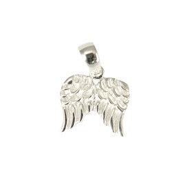 Sterling Angel Wings Silver  Pendant