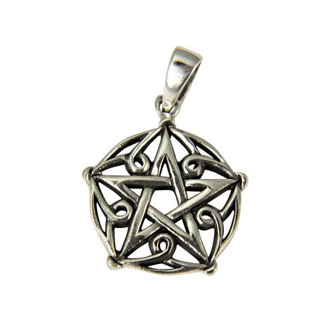 Sterling Silver Pentagram Pendant