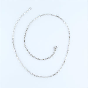 Stainless Steel Square Chain 44cm