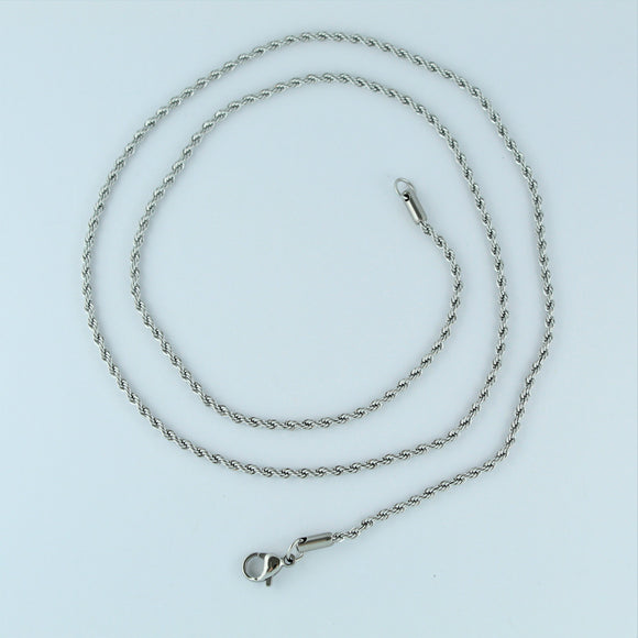 Stainless Steel Rope Chain 60cm