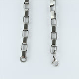Stainless Steel Square Chain 60cm