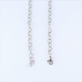 Stainless Steel Oval Chain 54cm