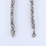 Stainless Steel Byzantine Chain 50cm