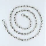 Stainless Steel Rope Chain 75cm
