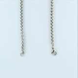 Stainless Steel Weave Chain 55cm