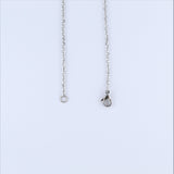 Stainless Steel Heart On Chain 60cm