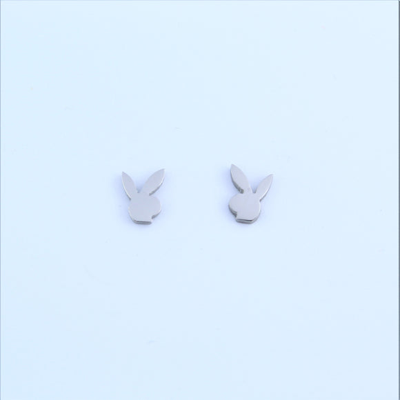 Stainless Steel Bunny Earrings