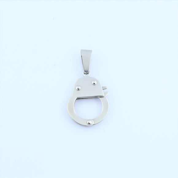Stainless Steel Handcuff Pendant