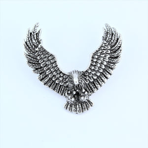 Stainless Steel Bald Eagle Pendant