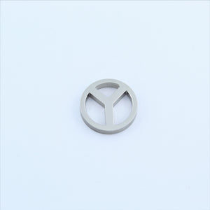 Stainless Steel Peace Pendant