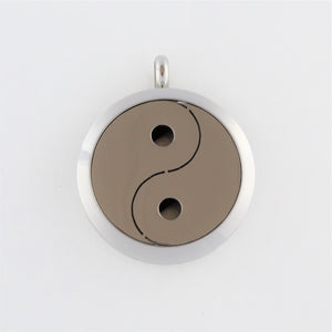Stainless Steel Yin Yang Scent Pendant